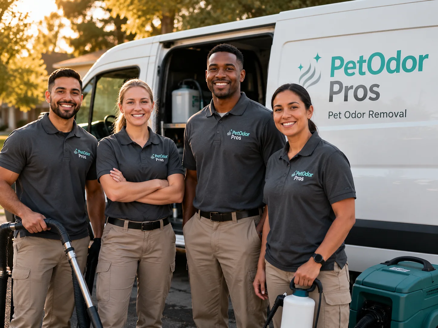 Pet Odor Removal team serving Newtown, VA